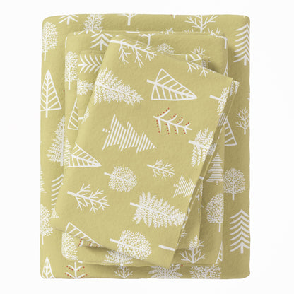 Turkish Cotton Flannel Sheet Set – Lakeview Collection – view 30