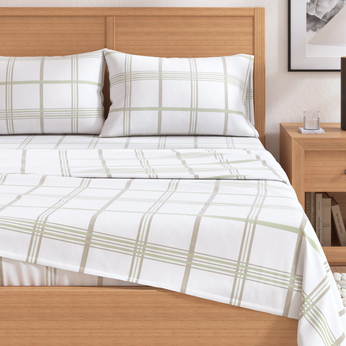 Turkish Cotton Flannel Sheet Set – Belle Collection – view 35