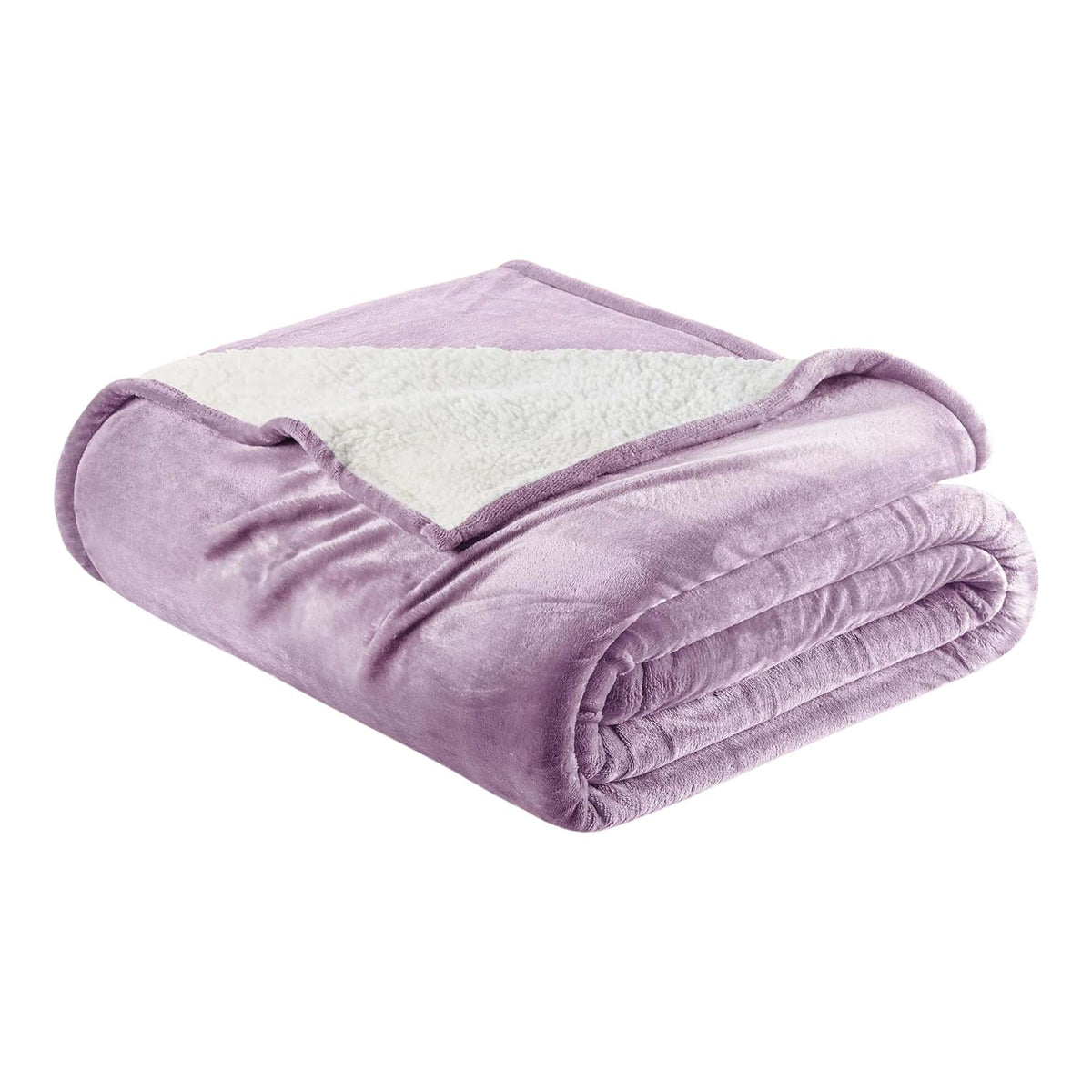 Sherpa Fleece Collection Velvet Plush Sherpa Bed Blanket, Reversible – view 55