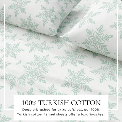 Turkish Cotton Flannel Sheet Set – Belle Collection – view 68