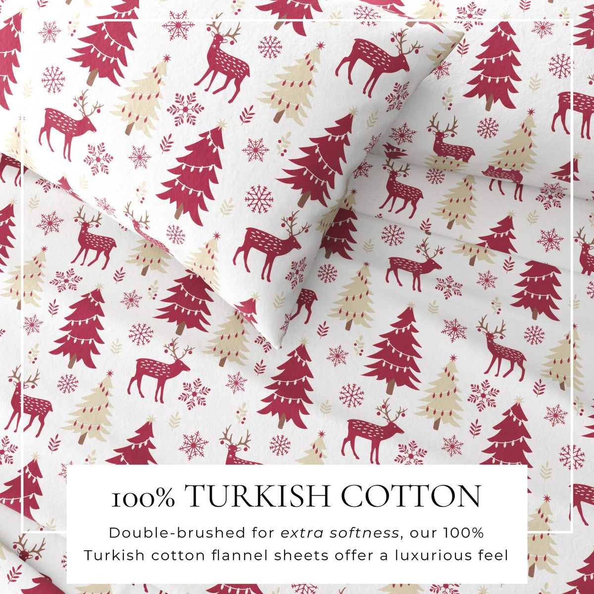 100% Turkish Cotton Flannel Sheet Set – Boulder Collection – view 32
