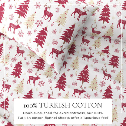 100% Turkish Cotton Flannel Sheet Set – Boulder Collection – view 32
