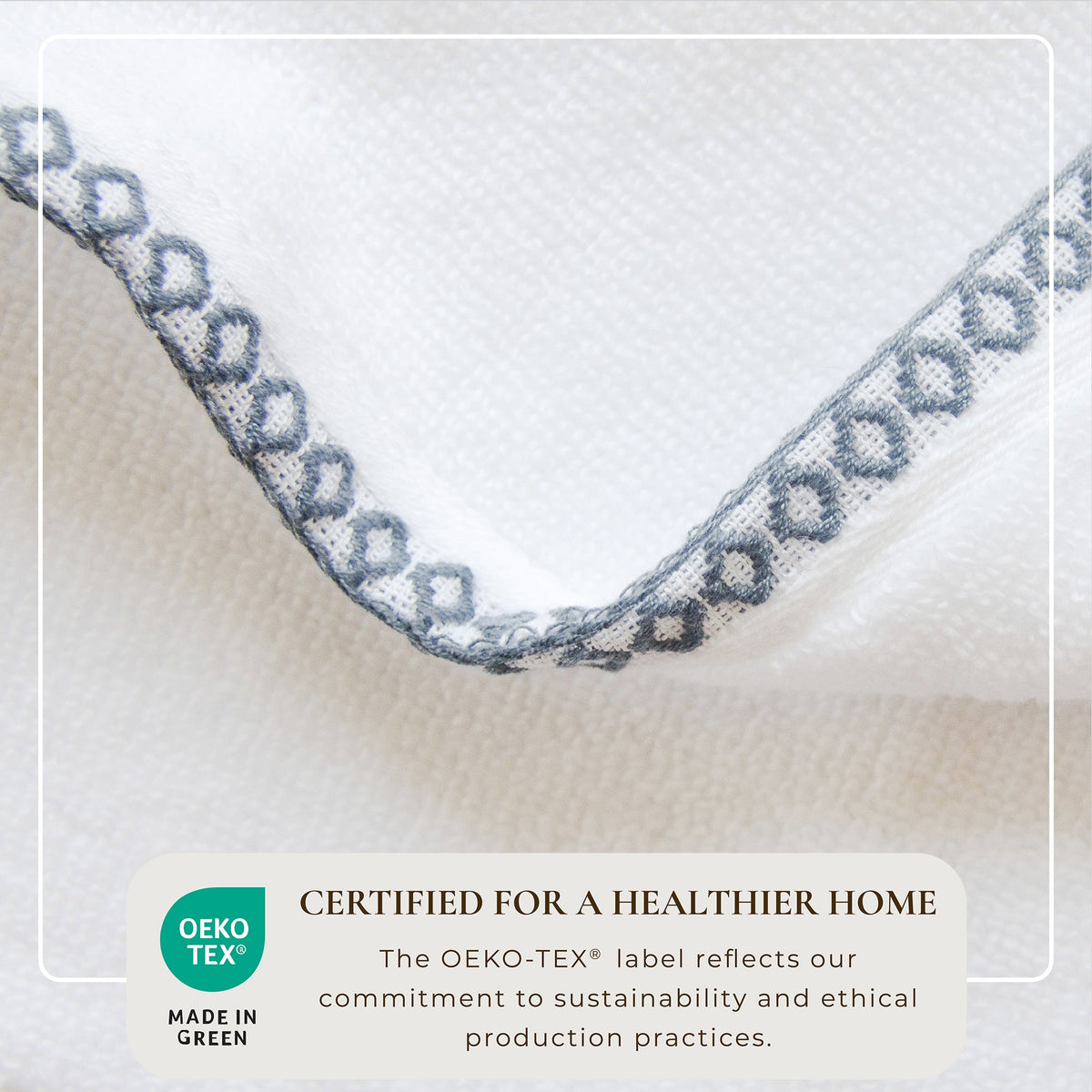 Valery Collection Border-Stitched Cotton 6-Piece Towel Set – view 88