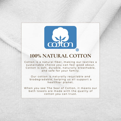 Valery Collection Border-Stitched Cotton 6-Piece Towel Set – view 113