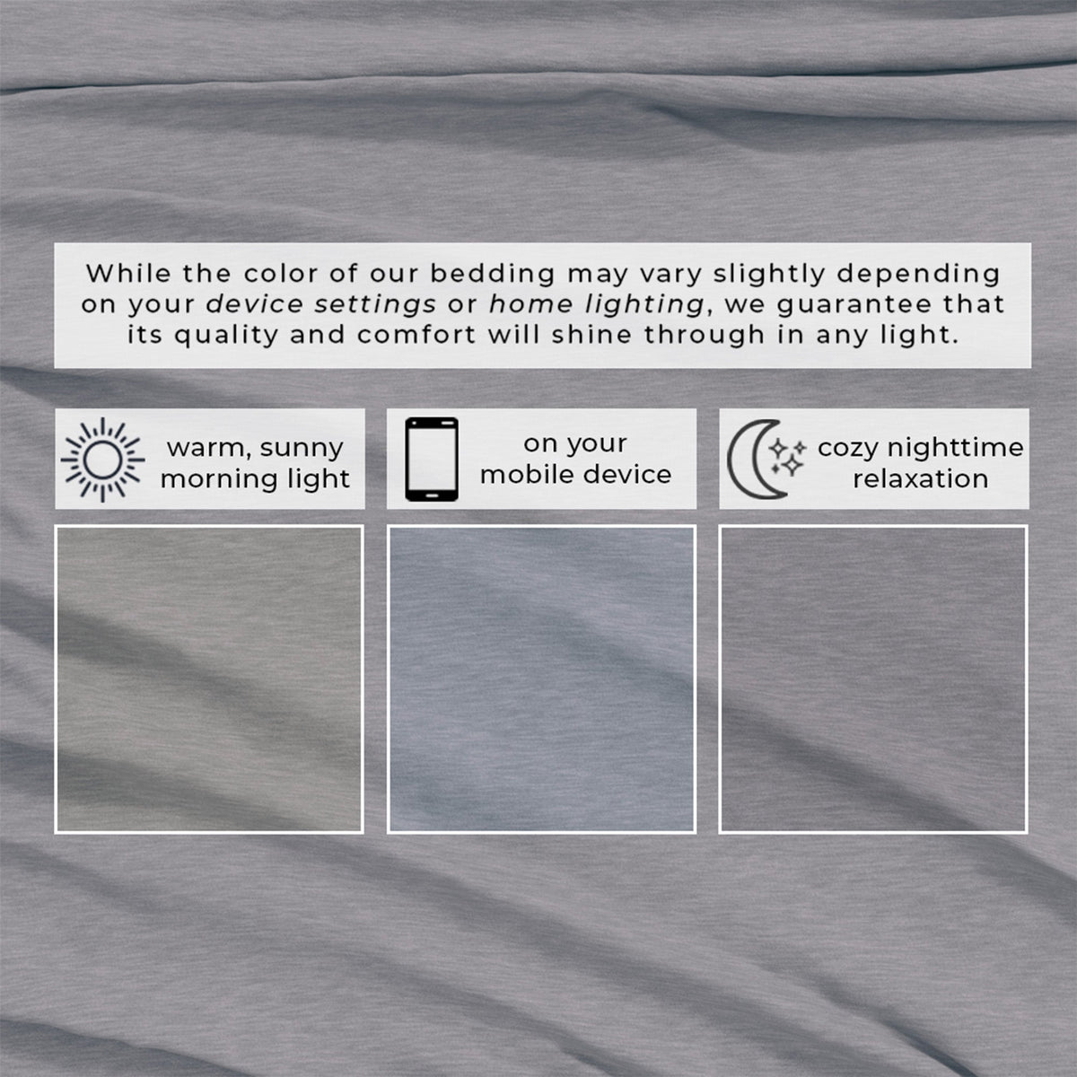 Heathered Jersey Knit Sheet Set – Carmen Collection – view 55